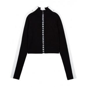 Black zip-up top 