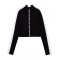 Black zip-up top 