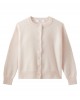 Cashmere cardigan in light pink