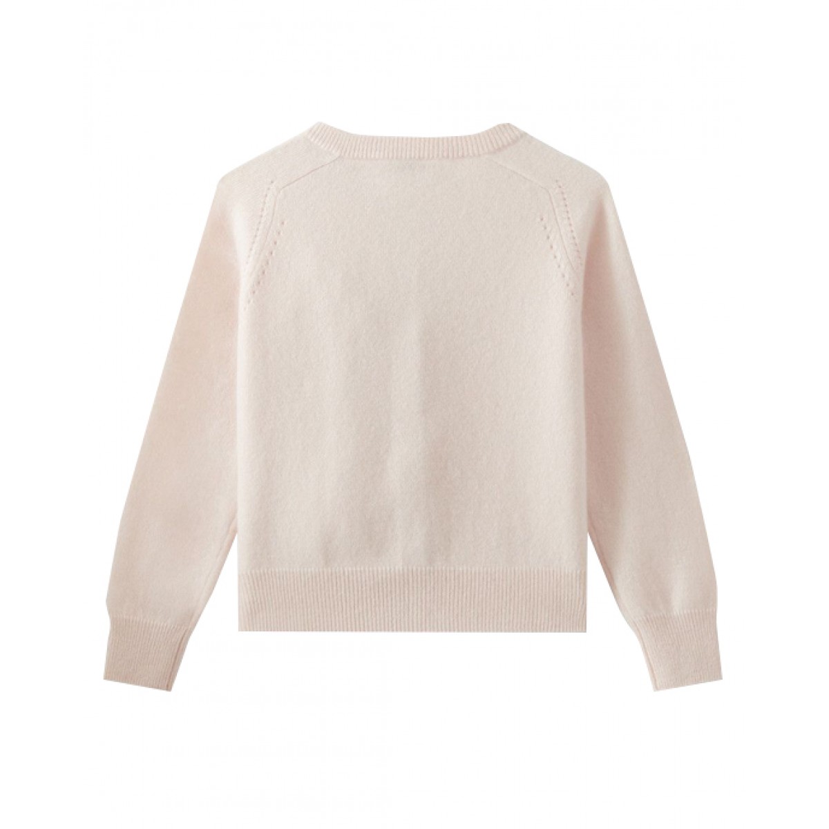 Cashmere cardigan in light pink