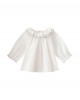 Hand-embroidered blouse