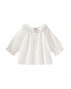 Hand-embroidered blouse