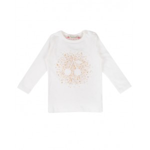 Blouse with cherry print