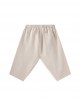 Corduroy pants alabaster white