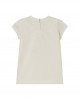 T-shirt with cherry embroidery