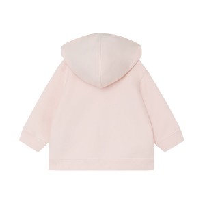 Organic cotton hoodie in pink