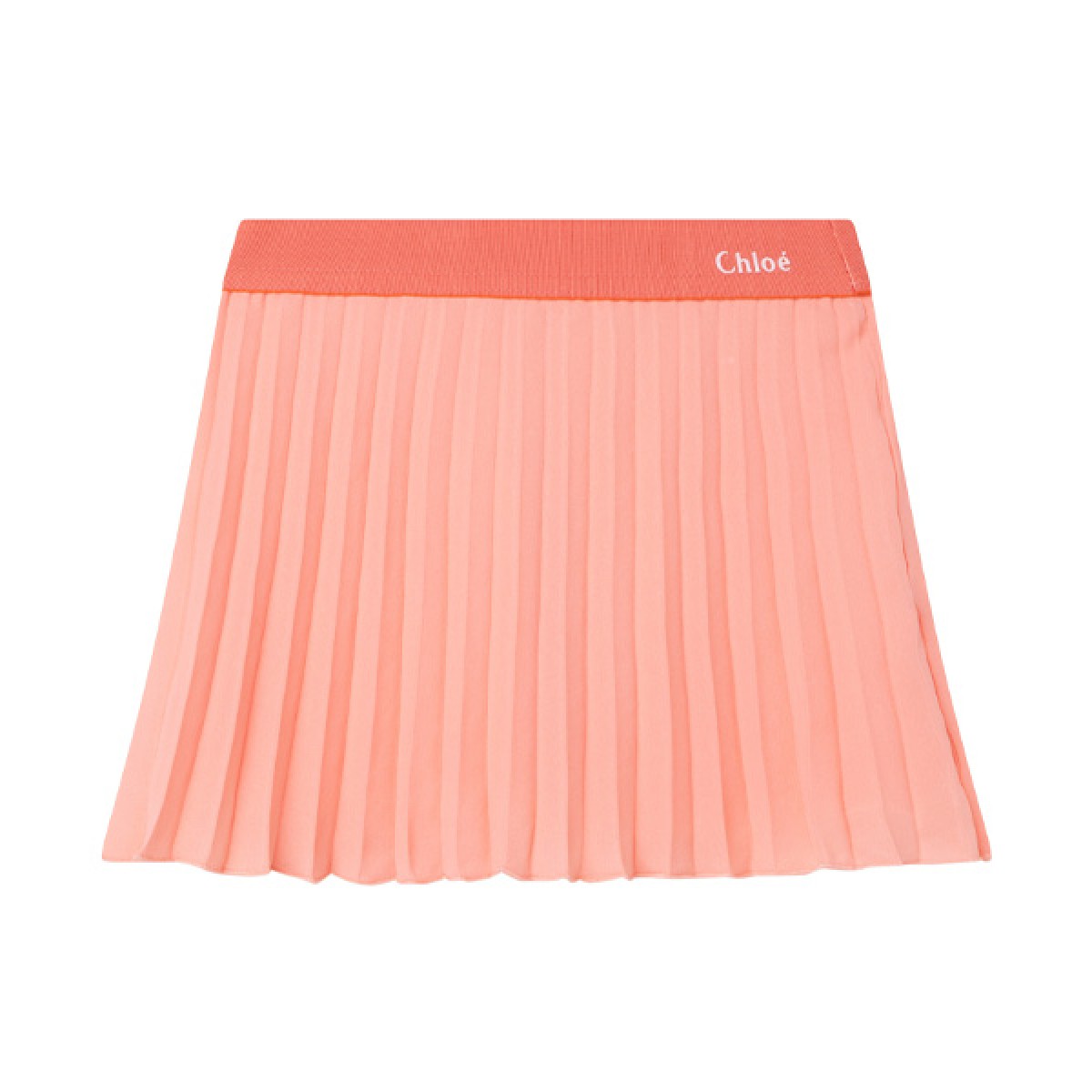 Pleated skirt and top set