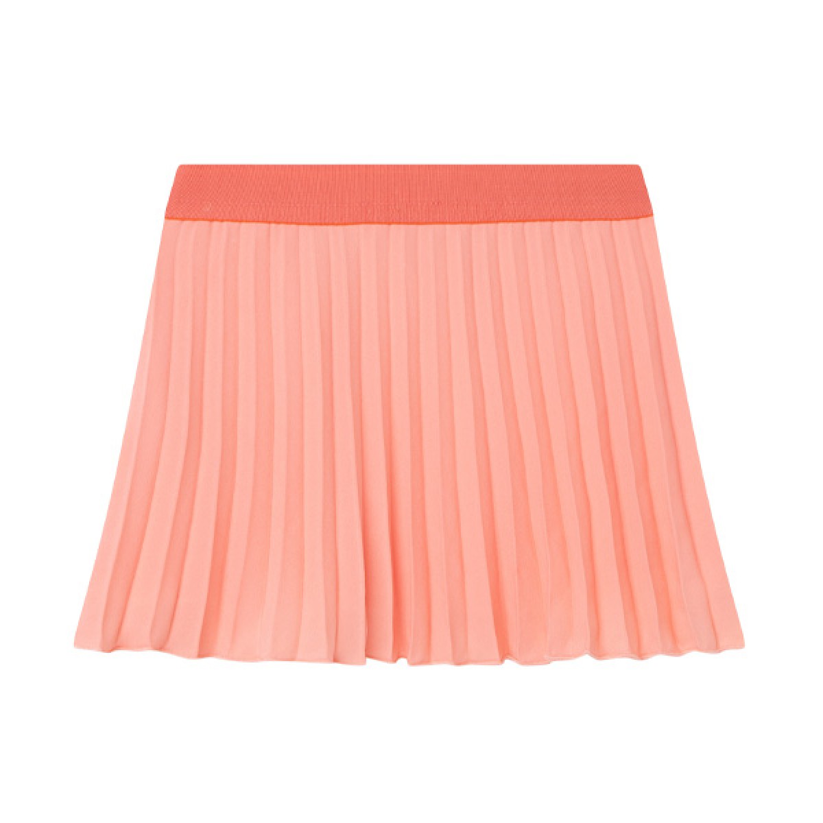 Pleated skirt and top set