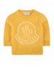 Yellow branded sweater