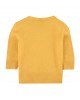 Yellow branded sweater