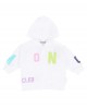 Logo print hoodie