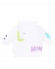 Logo print hoodie