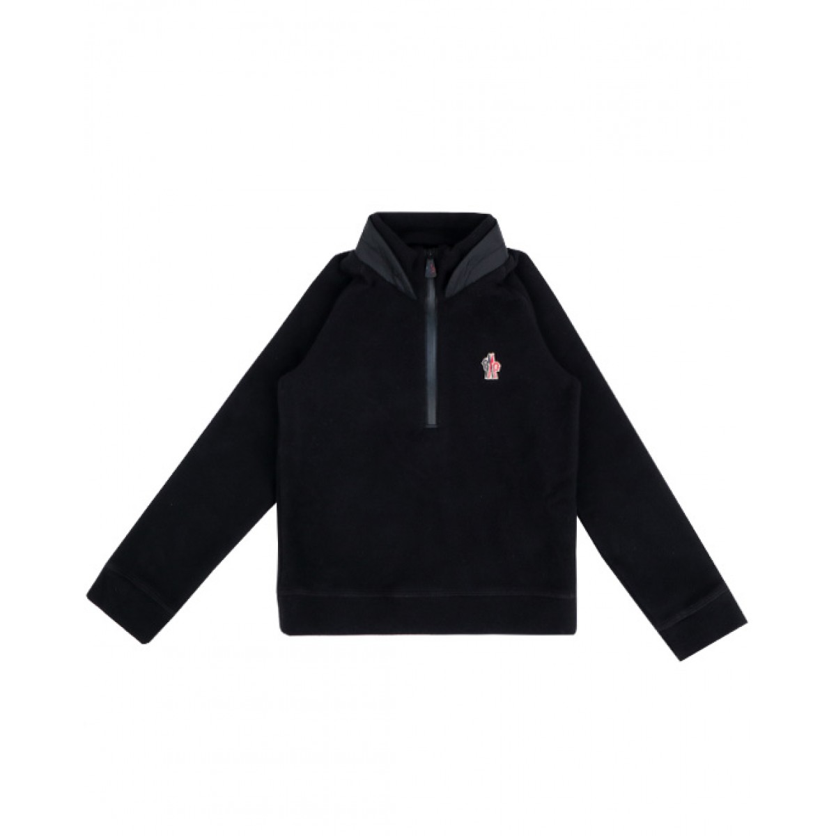 Black fleece sweater
