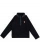 Black fleece sweater
