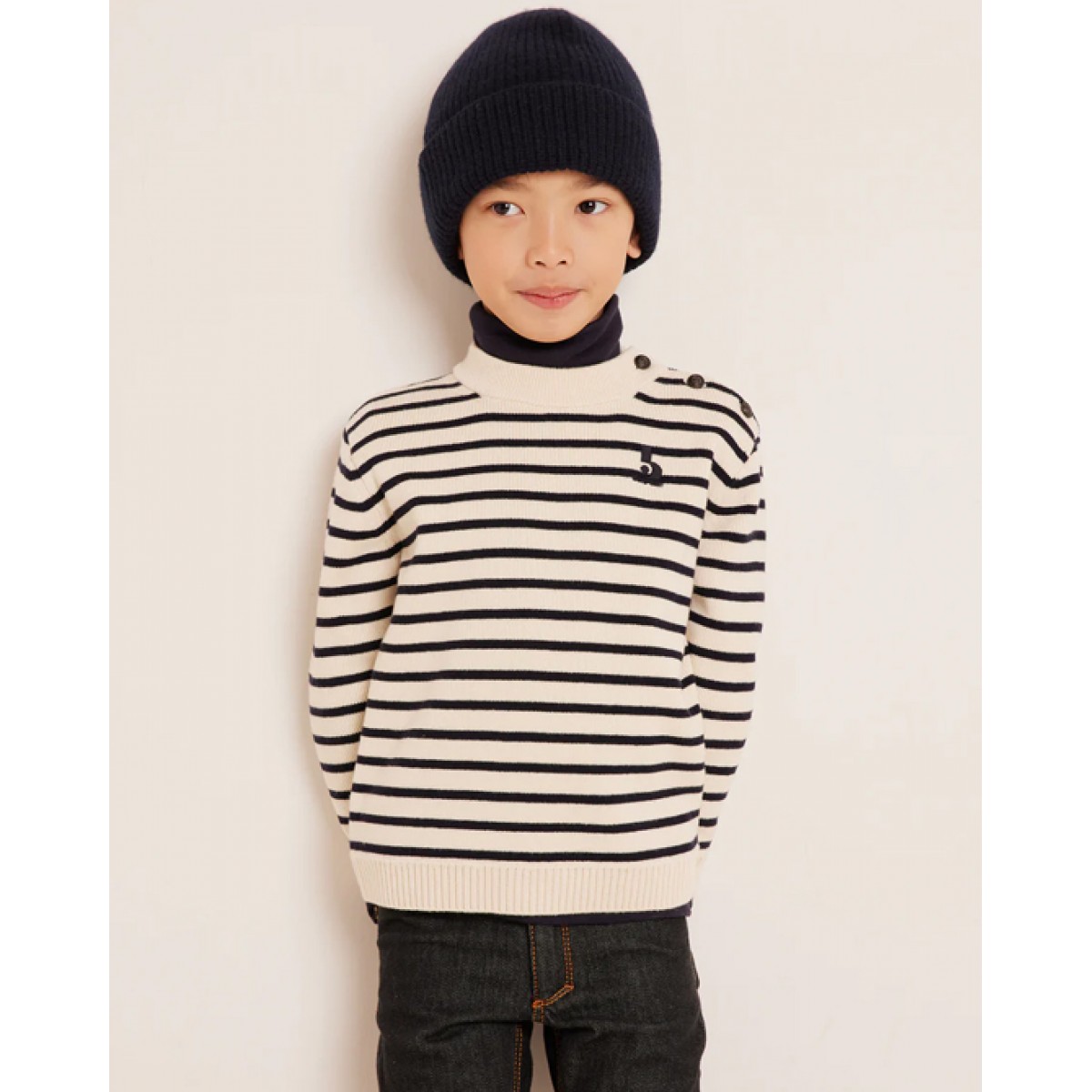 Dantes navy striped sweater