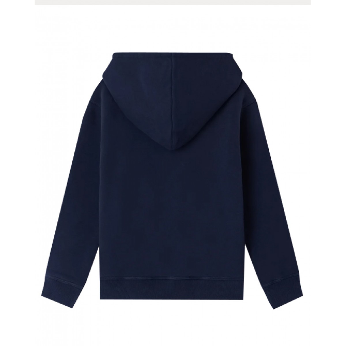 Navy Dagan zip-up sweatshirt