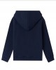 Navy Dagan zip-up sweatshirt