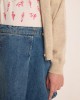 Cerena light denim skirt