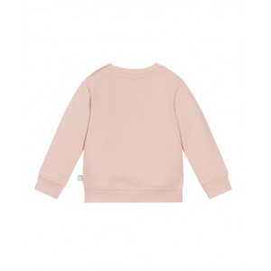Pink sweatshirt with unicorn print