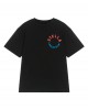 Black logo cotton T-shirt