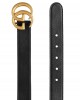 Leather Double G belt