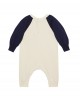 Playful GG logo-print romper for baby boys