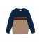 Boy's wollen sweater with ribbing 