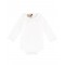 Cotton bodysuit with embroidery