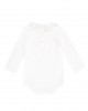 Cotton bodysuit with embroidery