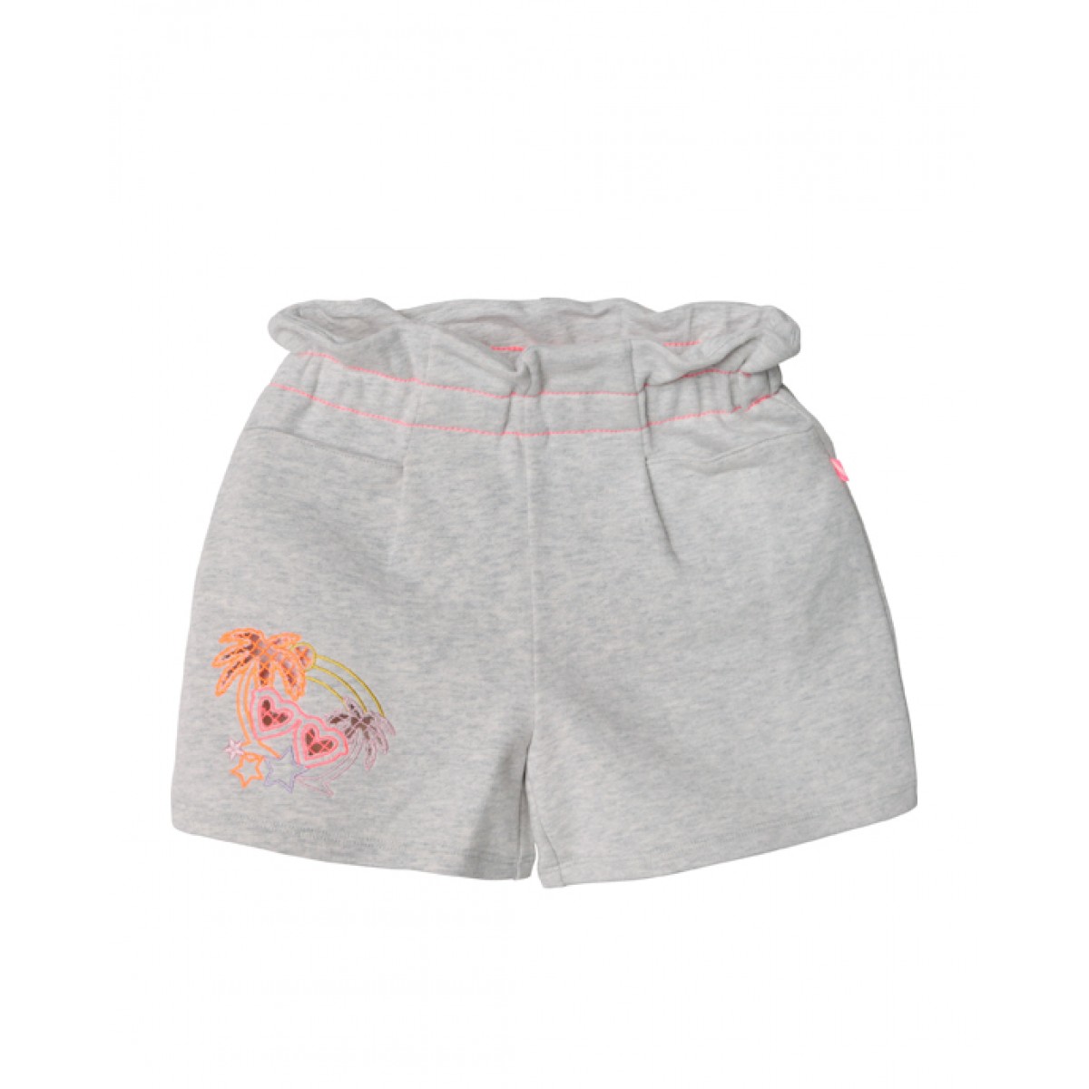 Light grey cotton shorts