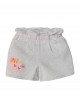 Light grey cotton shorts