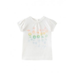 Baby T-shirt with multicolor print