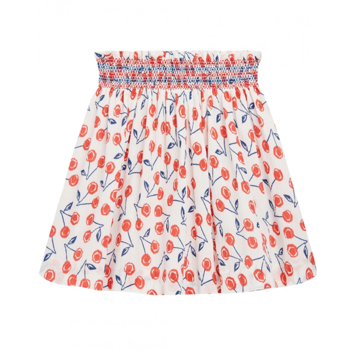 Skirt with cherries