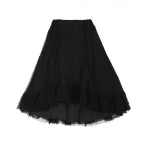 Black tulle skirt