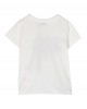 White cotton leopards print T-Shirt