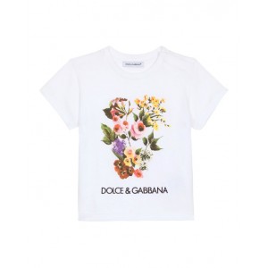 Cotton floral print T-shirt