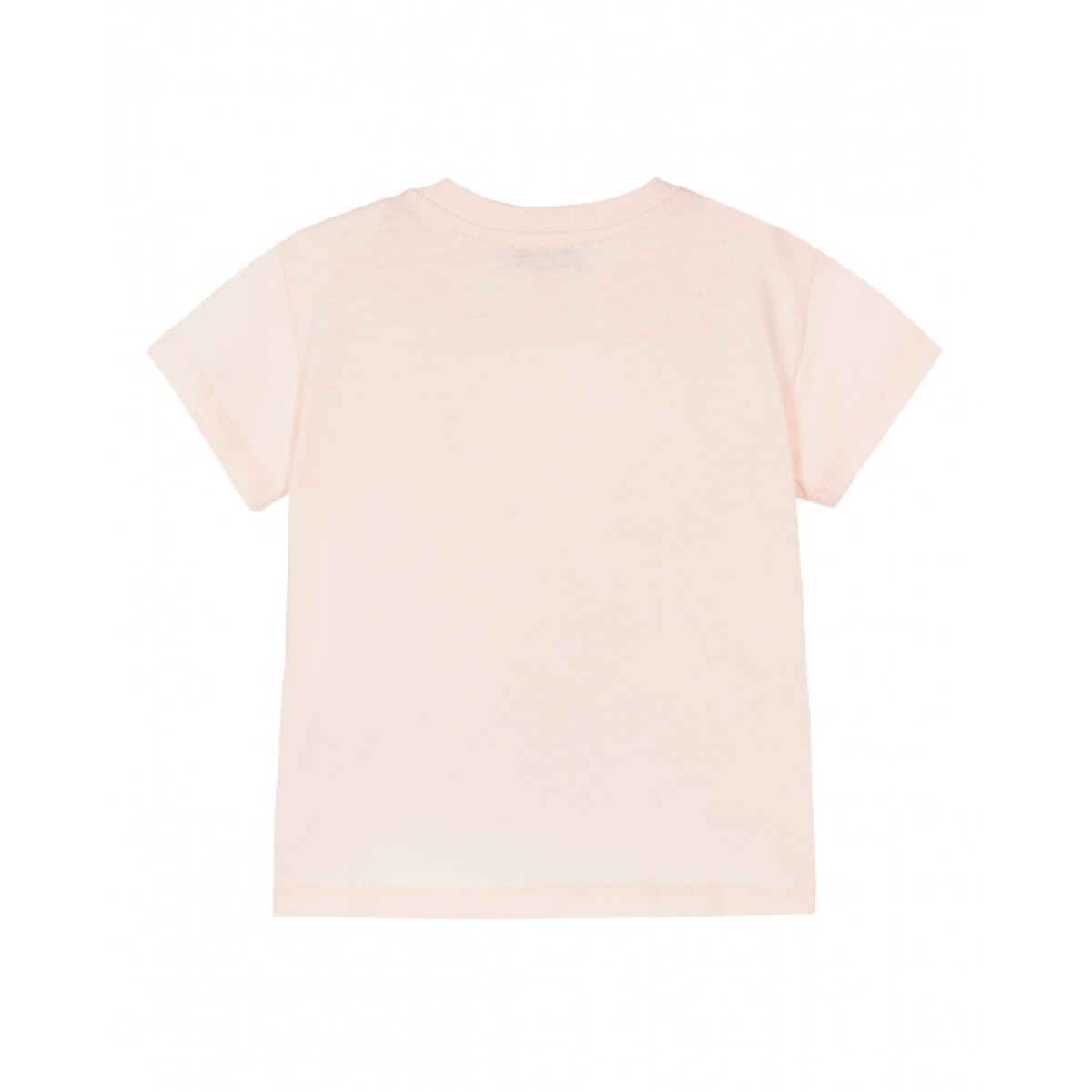 Pink cotton leopards print T-Shirt