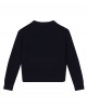 Ribbed-knit logo sweater