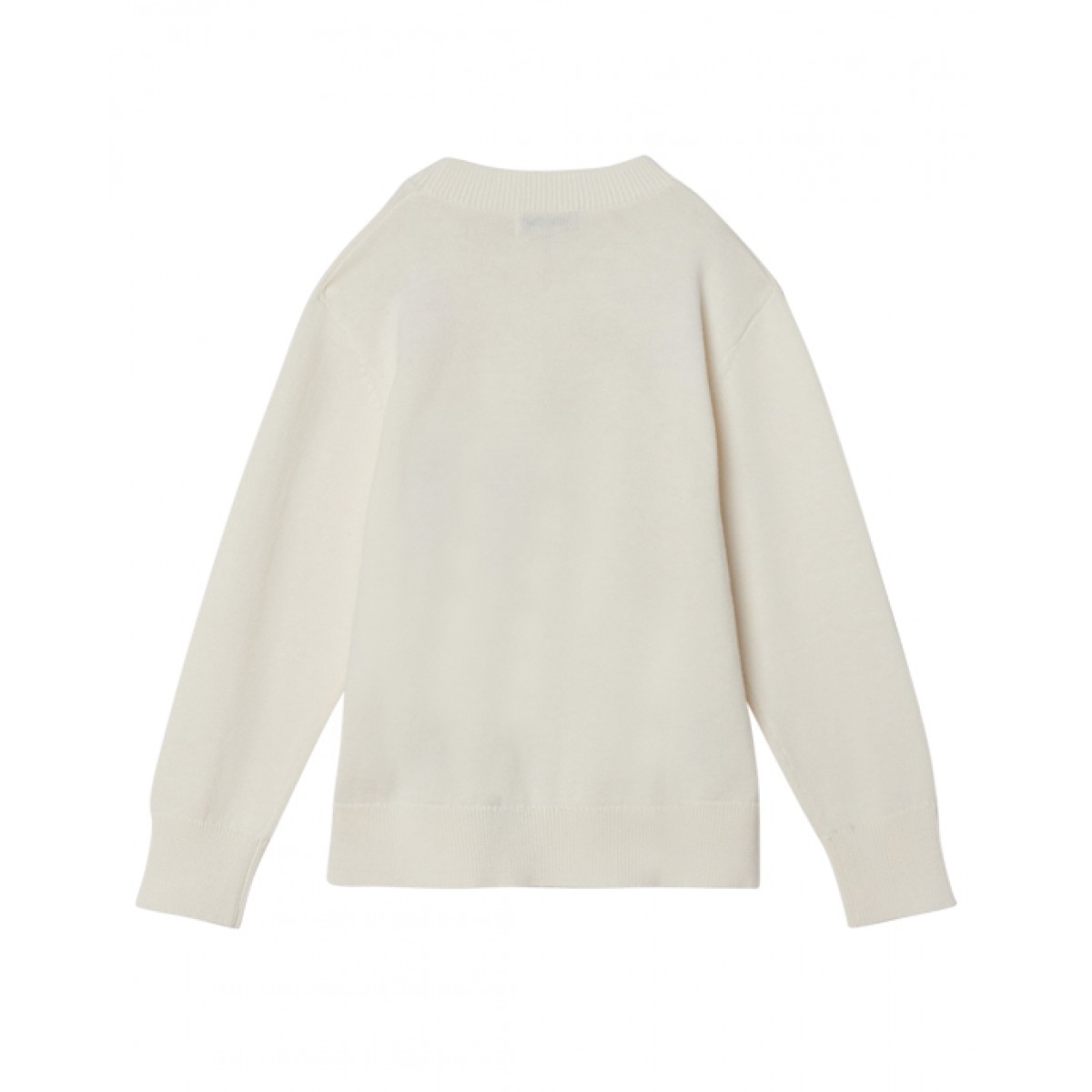 Embroidered flowers jumper