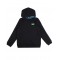 All over geometric print hoodie