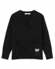 Cardigan in heathered grey