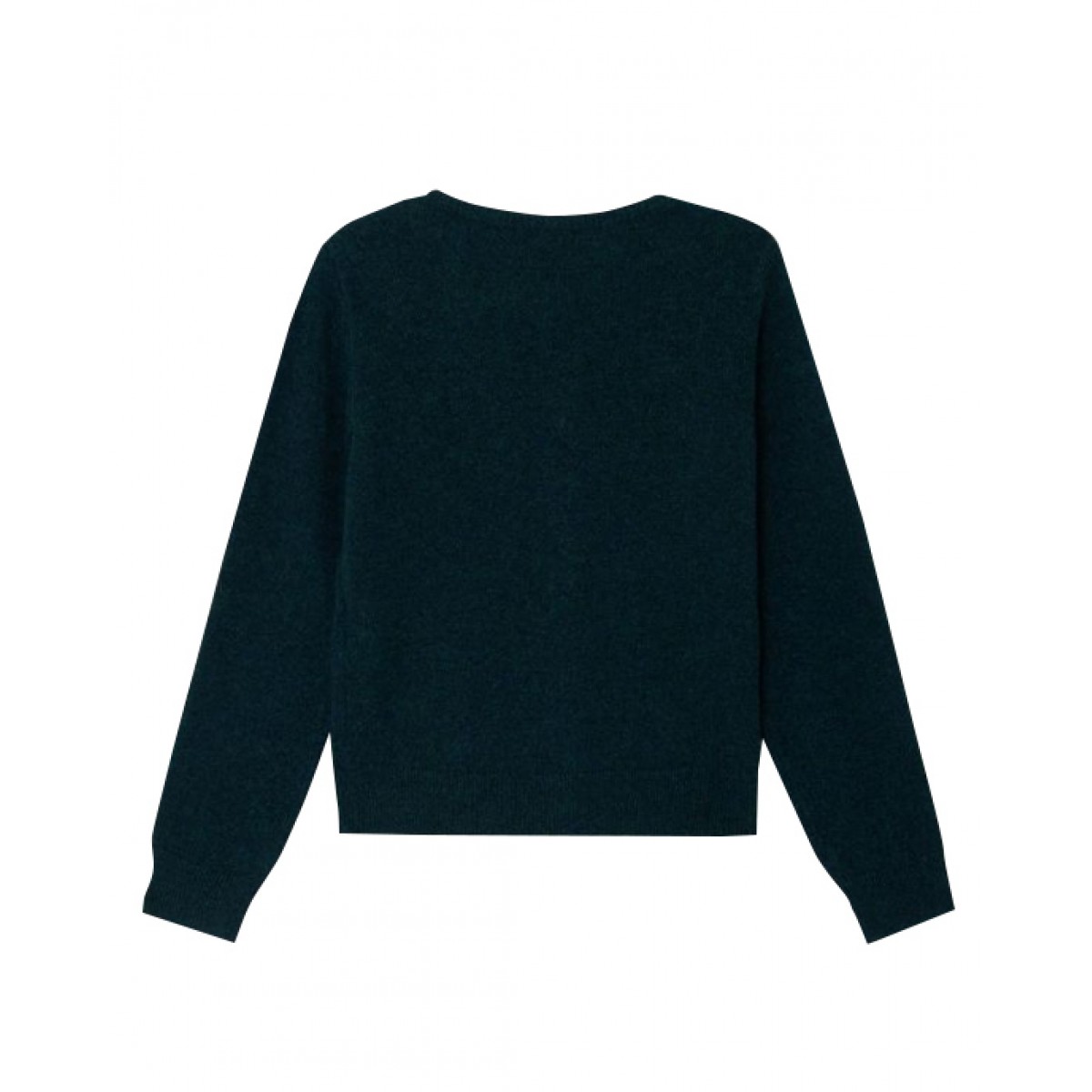 Hand-embroidered cashmere cardigan