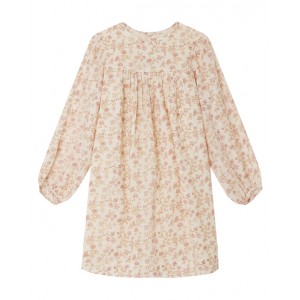 Flower motif dress in pink