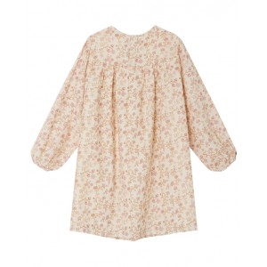 Flower motif dress in pink