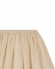 Polka dot skirt with tulle
