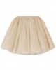 Polka dot skirt with tulle