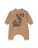 Thomas Bear wool blend two-piece baby set