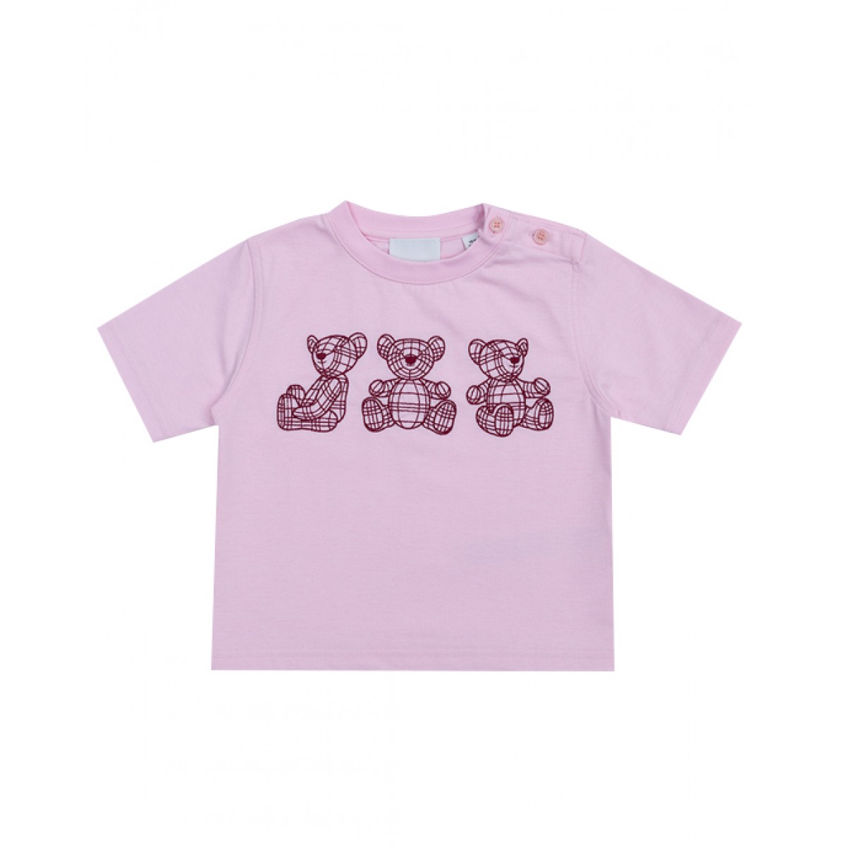 Pink cotton Thomas Bear T-shirt