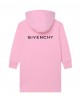 Pink sweatshirt dress