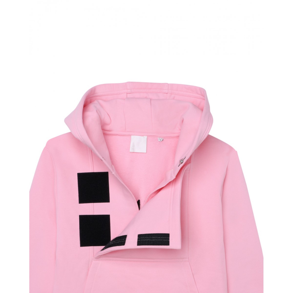 Pink sweatshirt dress